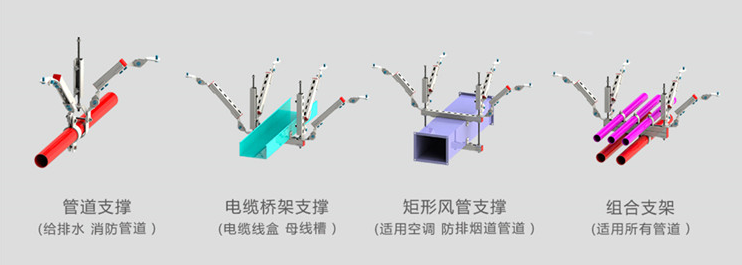 曼卡特抗震支架，這么多的用途，您心動了嗎？